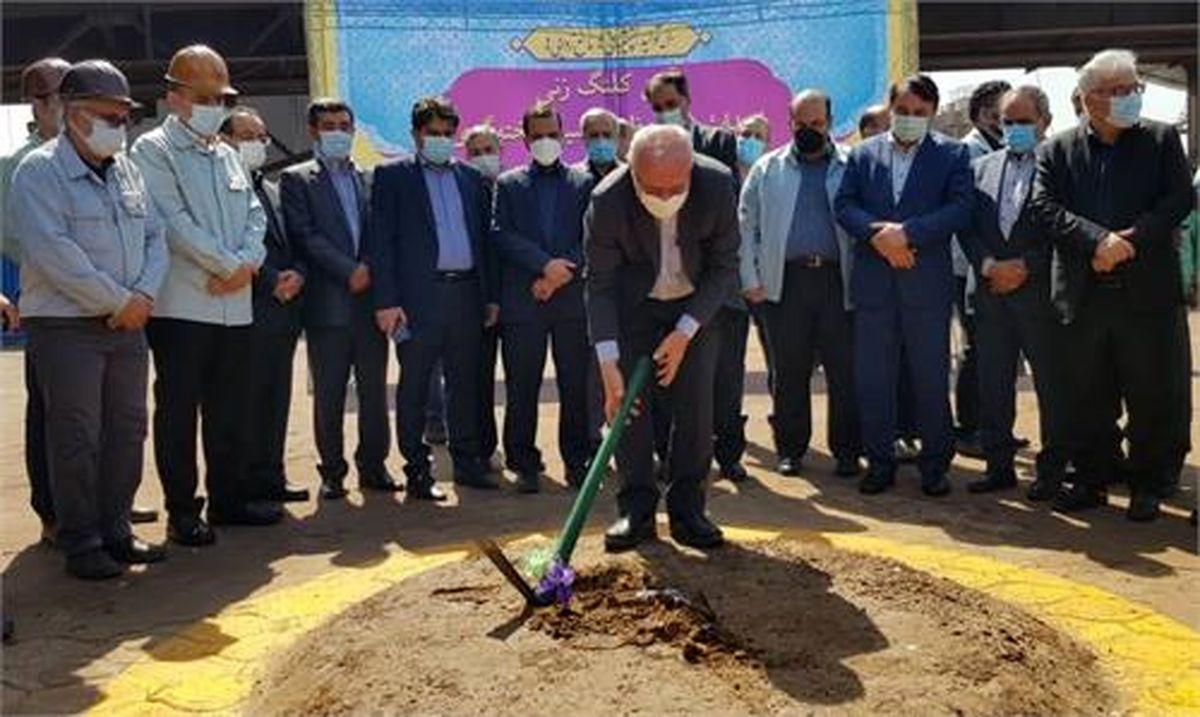 آیین کلنگ‌زنی 3 طرح عظیم شرکت فولاد خوزستان برگزار شد