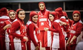 پیرزوی دختران بلند قامت ایران مقابل سریلانکا