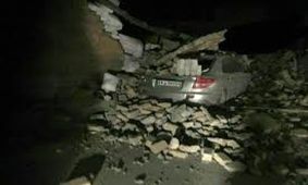 فیلمی از پس لرزه های شدید در کرمانشاه