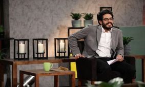 عکس/ فرزند و عروس خسرو شکیبایی در مراسم اکران خصوصی فیلم کمدی انسانی