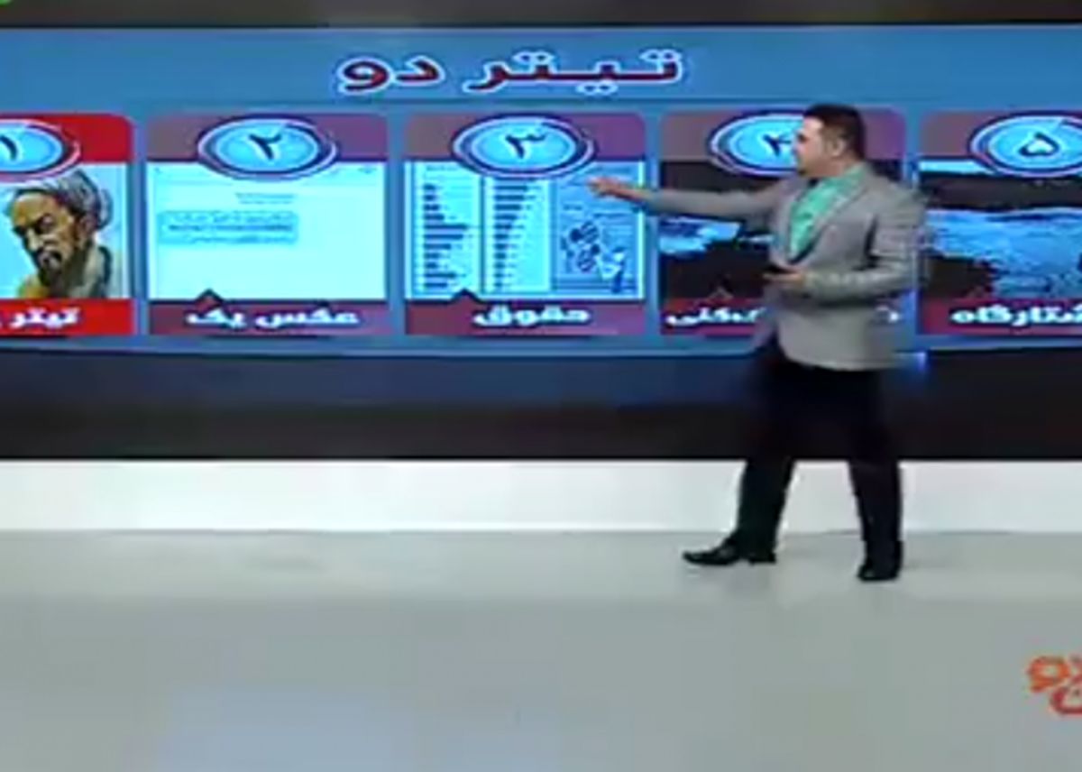 کنایه تند به ماکان‌بند در تلویزیون در روز سعدی! /تن استاد سخن را در گور نلرزانید!