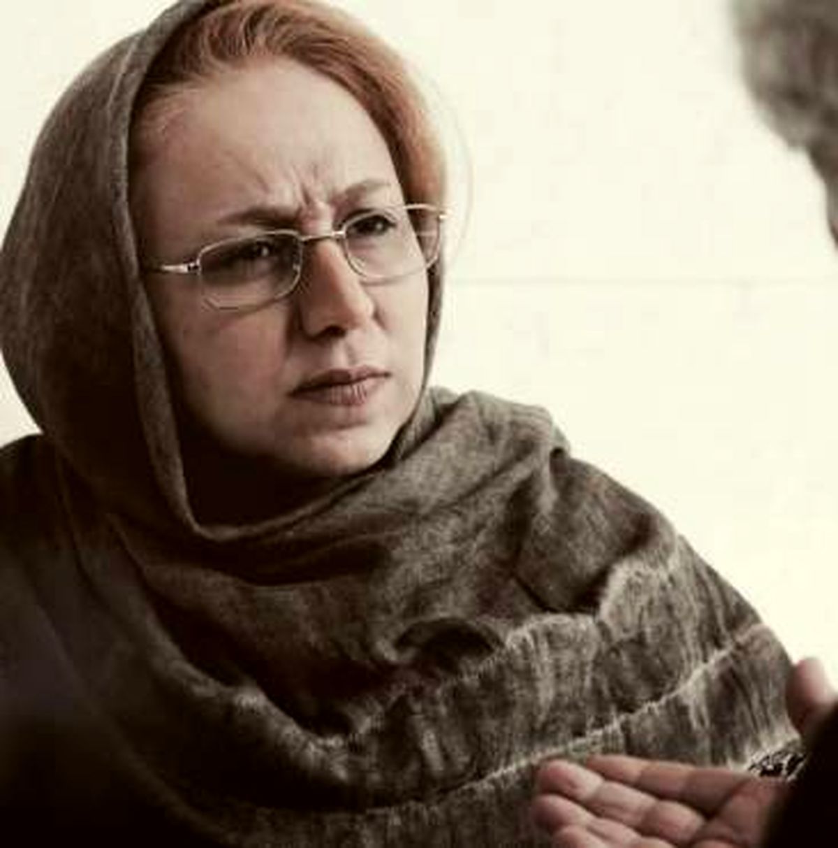 «بهنوش بختیاری» با گریم عصبانی فیلم «آستیگمات»