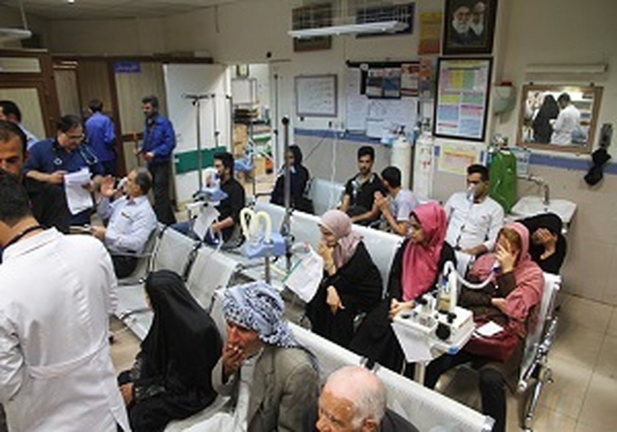دود هورالعظیم بیش از 200 نفر را راهی بیمارستان کرد