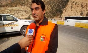 اصلاح نقاط پرحادثه در محور ملکشاهی