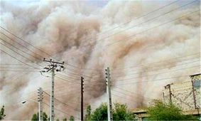 وزش باد شدید برخی از نقاط استان سمنان را فرا می‌گیرد