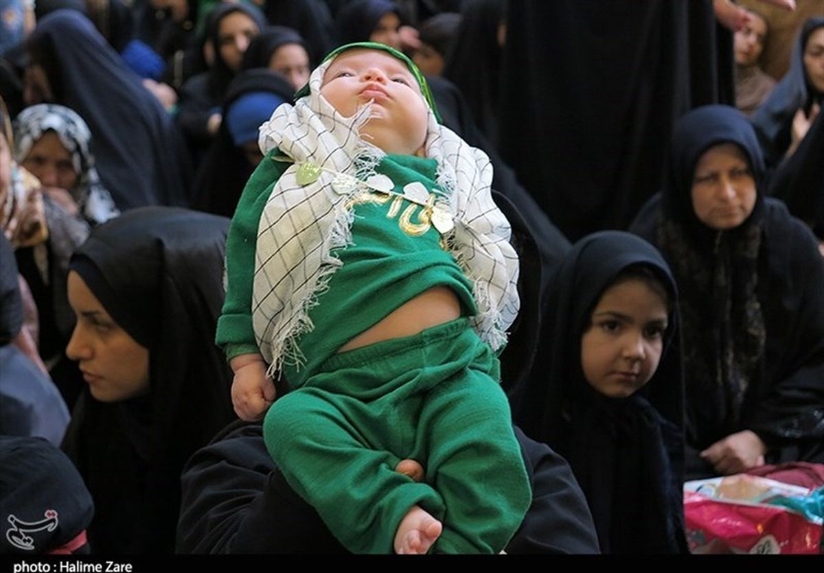 همایش شیرخوارگان حسینی در سراسر استان سمنان برگزار شد
