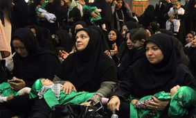 همایش شیرخوارگان حسینی در تویسرکان برگزار شد