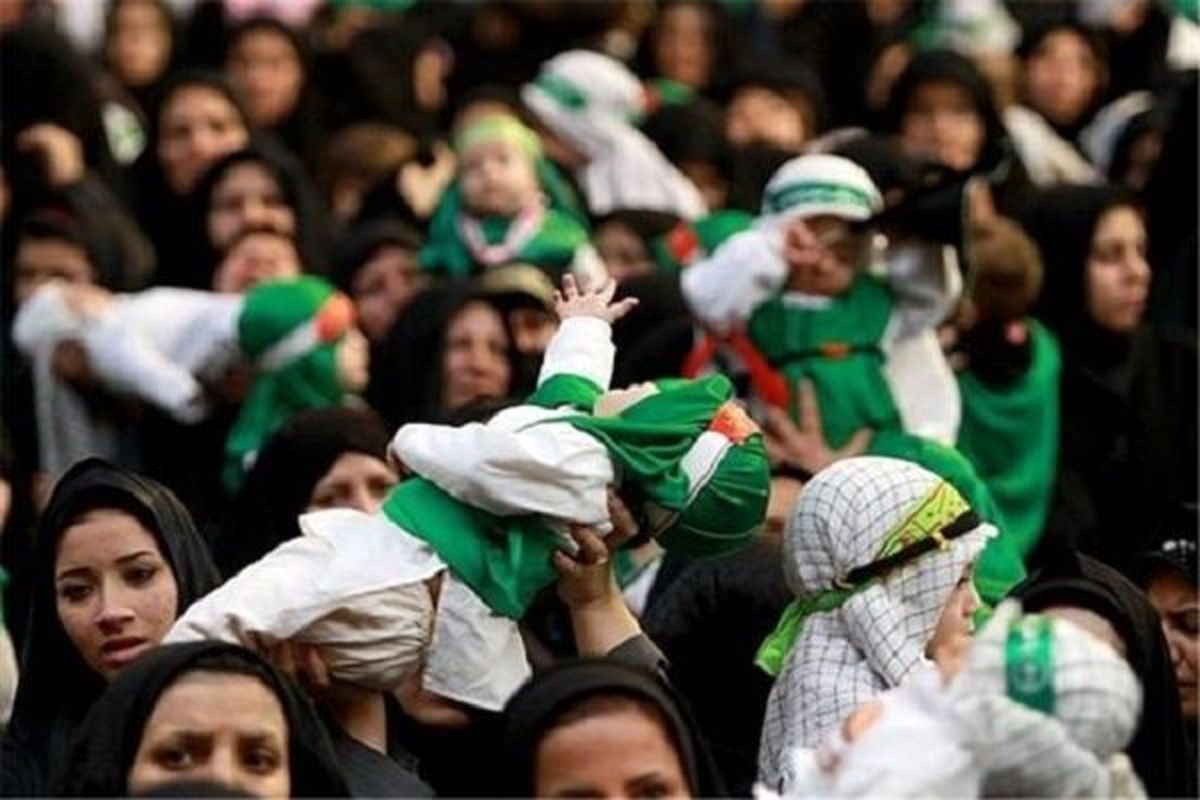 همایش شیرخوارگان حسینی در کرج برگزار شد