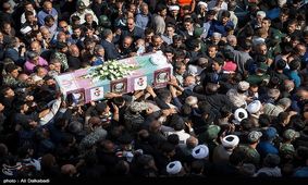 نماهنگ شکوه حضور مردم در تشییع پرشور شهدای حادثه تروریستی اهواز+فیلم