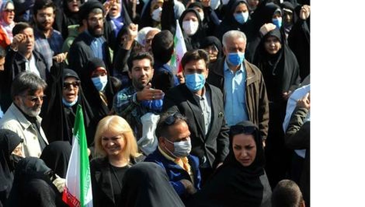 ماجرای زن بی حجاب در راهپیمایی۱۳ آبان و واکنش اصولگرایان

