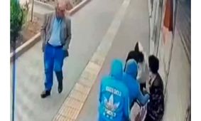 زورگیری خشن از پسر جوان در روز روشن/ ویدئو