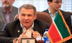 رییس جمهور تاتارستان در رأس هیأتی تجاری-سیاسی وارد تهران شد

