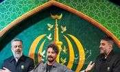 بوسه خواننده پاپ بر کتف محمود کریمی