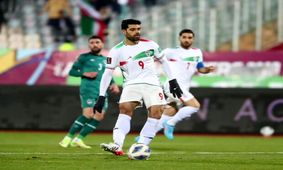 طارمی بهترین بازیکن مسابقه ایران و عراق شد