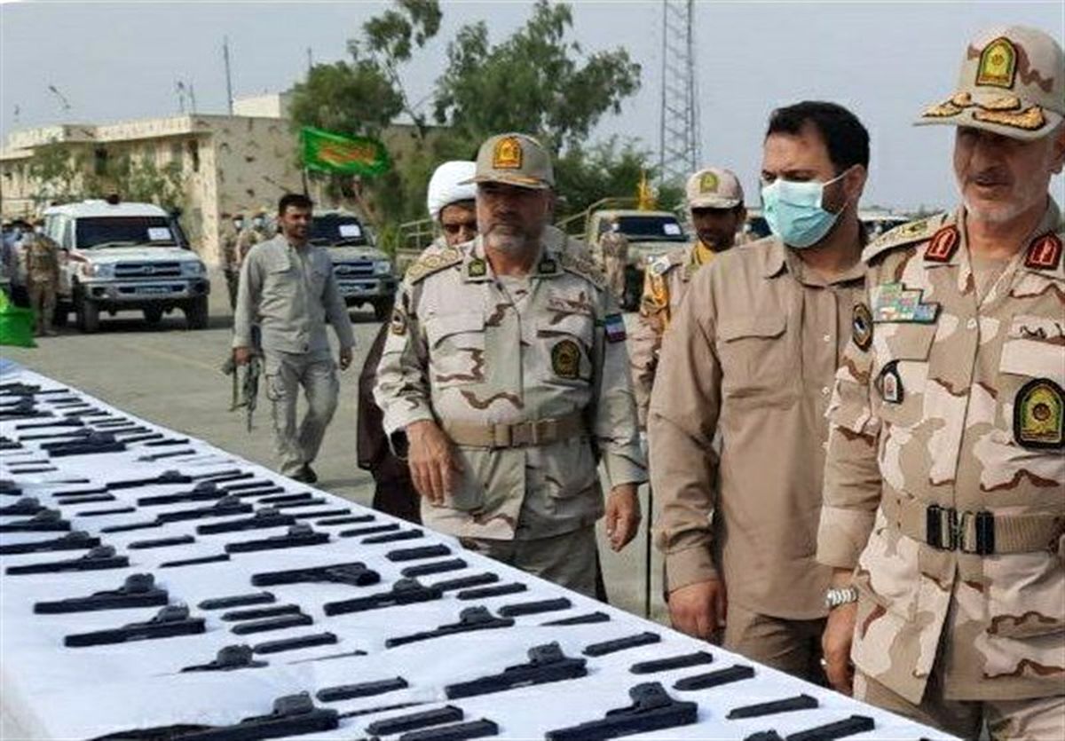 کشف ۳ هزار سلاح جنگی و‌ ۴۸۰ هزار انواع فشنگ در ۳ ماه اخیر