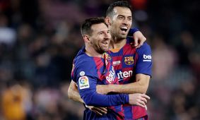 بوسکتس به یک‌ قدمی لیونل مسی در لالیگا رسید

