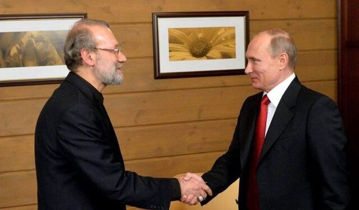 کرملین از دیدار لاریجانی با پوتین خبر داد