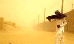 سرعت وزش باد در زابل به ۱۰۱ کیلومتر بر ساعت رسید