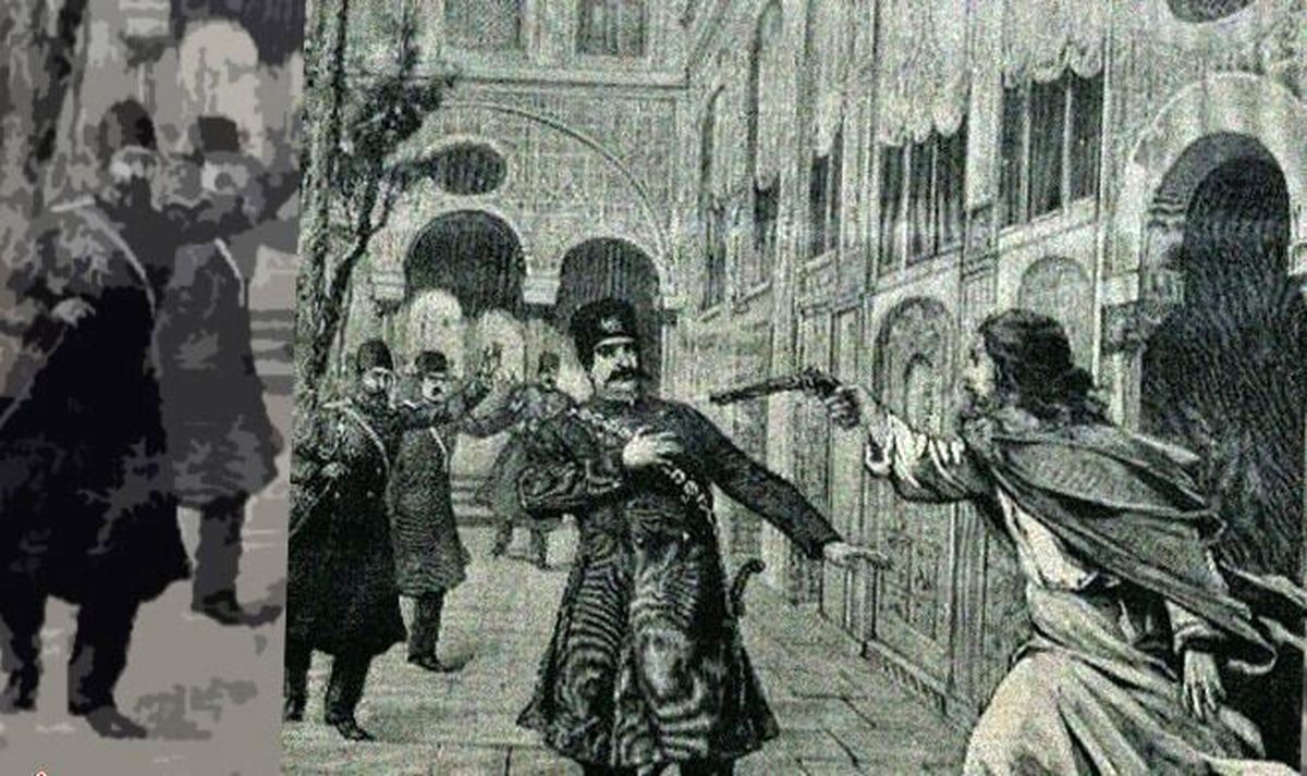 عکس مشهوری از قاتل ناصر الدین شاه