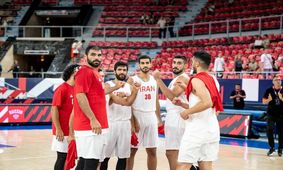 باخت تیم ملی بسکتبال مقابل گرجستان

