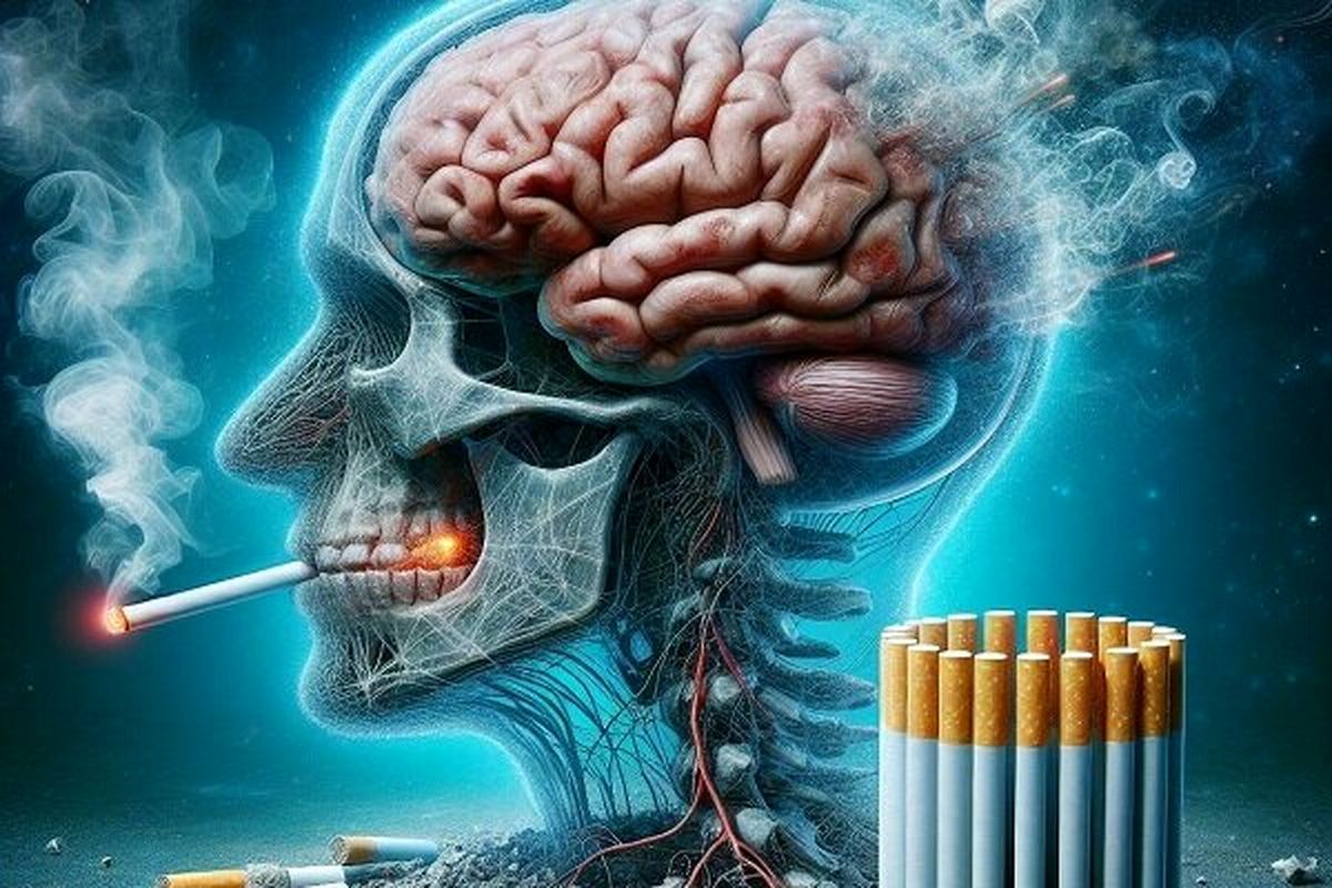 سیگار کشیدن مغز را کوچک می‌کند
