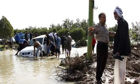 وقوع سیل و کولاک در 20 استان