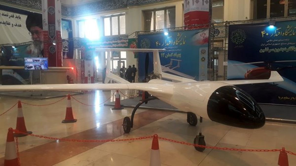 جدیدترین پهپاد ایرانی با نام «کمان ۱۲» رونمایی شد