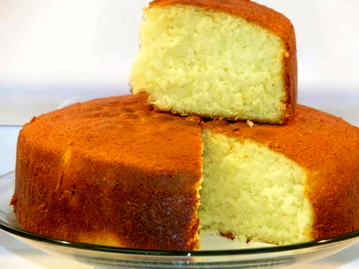 کیک اسفنجی آسان + دستور تهیه