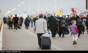 موج بازگشت زائران در مرز شلمچه + تصویر