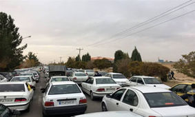 ترافیک محور مشهد - ساری - تهران بسیار سنگین است