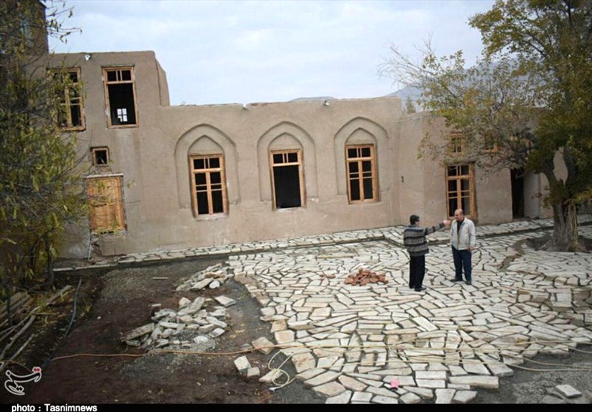 مرمت خانه تاریخی"کاظیم خان قوشچی" در ارومیه به روایت تصویر