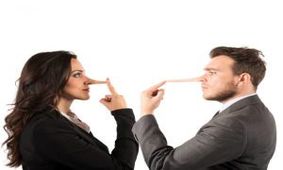 می دونید وقتی دروغ می گید چی سر دماغتون میاد؟