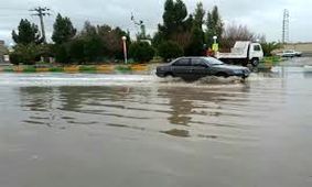ویدئو/آبگرفتگی جاده یاسوج به شیراز