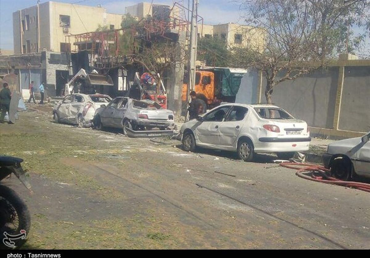 تصاویر حادثه ترور‌یستی صبح امروز چا‌بهار