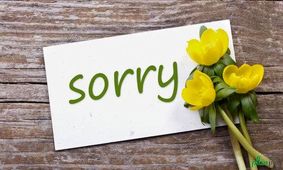 چگونه عذرخواهی کنیم؟