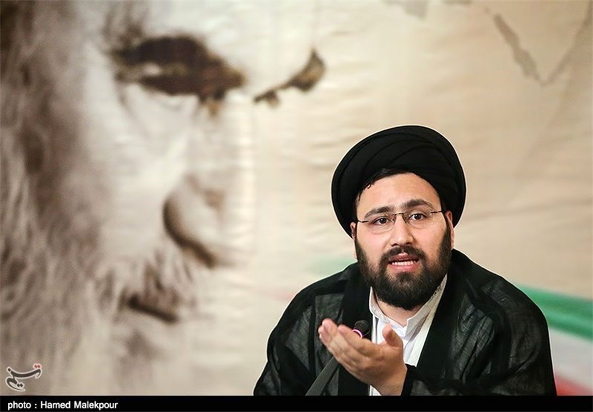دیدار نوه امام خمینی (ره) با شیخ عیسی قاسم در عراق + عکس
