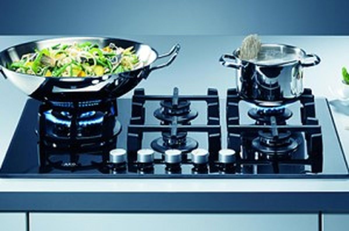 اجاق گاز شیشه ای رومیزی را چگونه برق بیندازیم؟