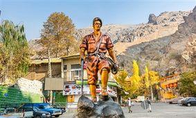 میدان دربند و هتل دربند ۷۸ سال پیش/ عکس

