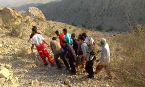 سقوط یک فروند پاراگلایدر در ارتفاعات کوه گنو هرمزگان