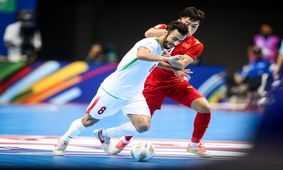 دیدار ایران و تایلند در نیمه نهایی فوتسال آسیا