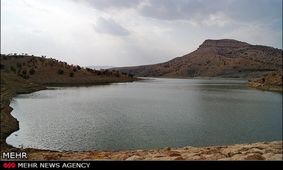 سد «هاله» کوهدشت سرریز شد