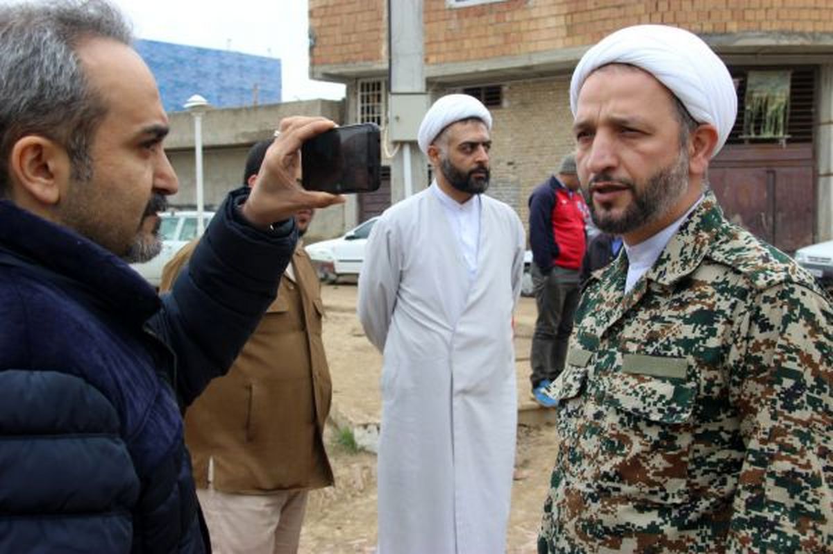 حضور خبرنگاران خبرفوری در مناطق سیل‌زده گرگان