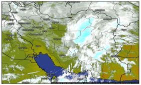 تصاویر کنونی ماهواره هواشناسی