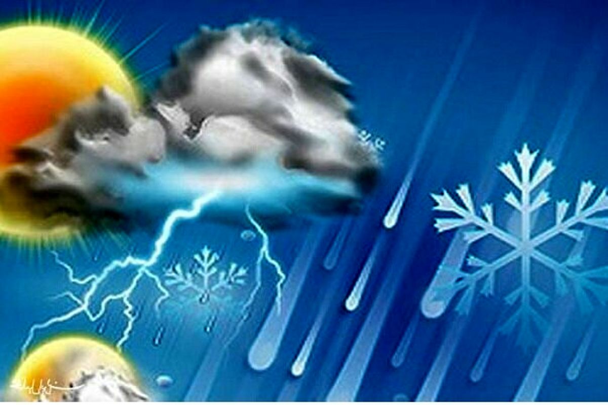یزد سردتر می‌شود/طوفان در راه است