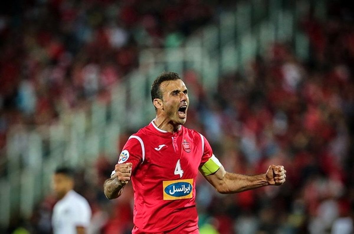 کاپیتان پرسپولیس در لیگ برتر ایران جاودانه می‌شود