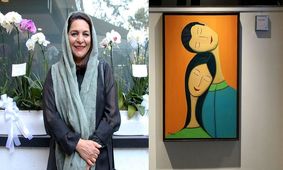 گالری نمایش‌دهنده نقاشی‌های «تهمینه میلانی» تذکر گرفت