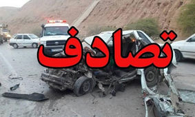 ۷مجروح در سانحه رانندگی محور نیکشهر