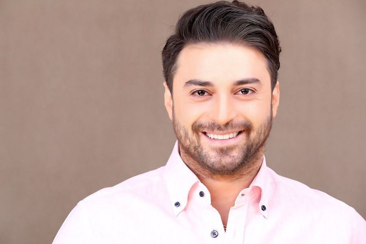 عکس خوشرنگ بابک جهانبخش با همسرش