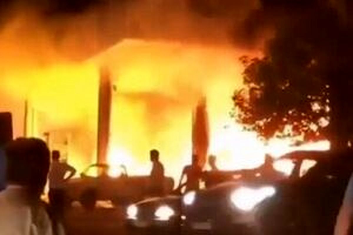 اطلاعیه پلیس درباره تصاویر جعلی آتش زدن پمپ بنزین ها