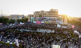 امروز در میدان امام حسین(ع) شهر اصفهان چه خبر بود؟/ ویدئو